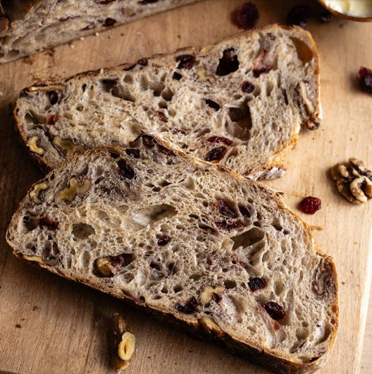 Sourdough Bread - Cranberry Walnut 6"