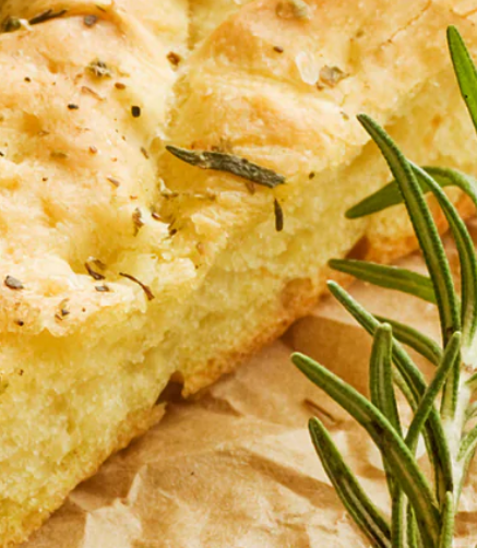 Focaccia Bread - Garlic & Rosemary 8"x6" (Pick-up only)