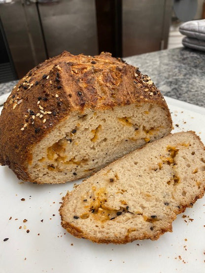 Sourdough Pretzel Round