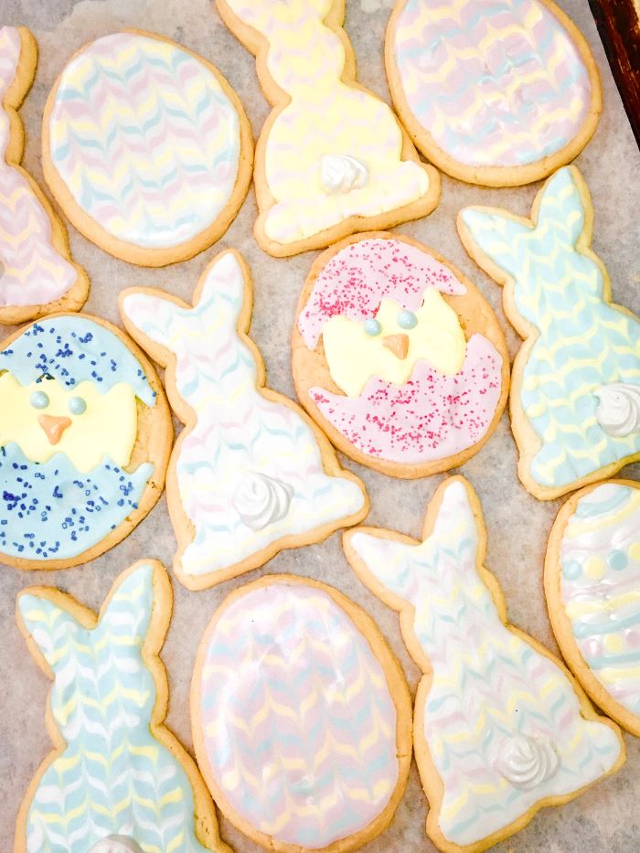 Decorated Bunnie Shortbread Cookie (Pick-up only)